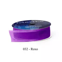 FOC-1055/23MM FITA ORGANZA MERITA 9,14M - -   - A032 - ROXO