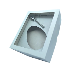 CAIXA PARA OVO DE PASCOA BRANCA 19X15X6 250 GR 20 UNI. LOJA - Salvo Embalagens