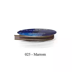 FOCFM-2000/10MM FITA ORGANZA MET. MERITA 9,14M - -   - A025 - MARROM
