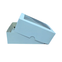 CAIXA PARA OVO DE PASCOA BRANCA 14X11X5 100/150 GR 20 UNI LOJA - loja online