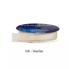 FOC-1051/16MM FITA ORGANZA MERITA 9,14M - -   - A108 - MARFIM