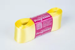 FITA CETIM SIMPLES CF009 38 mm COR 242 AMARELO CANARIO Peca 10 metros