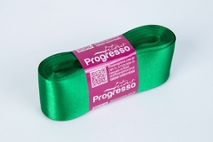 FITA CETIM SIMPLES CF009 38 mm COR 217 VERDE BANDEIRA Peca 10 metros