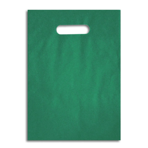SACOLA PLASTICA BOCA DE PALHAÇO VERDE 40X50 1 KG
