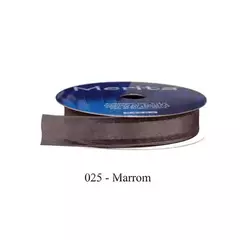 FOC-1051/16MM FITA ORGANZA MERITA 9,14M - -   - A025 - MARROM