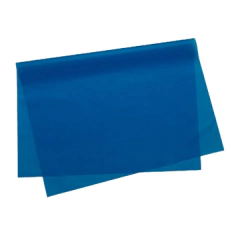Papel seda Azul Piscina 50x70 - 100 folhas