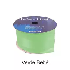 FOC-1051/38MM FITA ORGANZA MERITA 9.14M - -   - A018 - VERDE BB