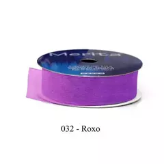 FO-1017/23MM FITA ORGANZA MERITA 9,14M - -   - A032 - ROXO