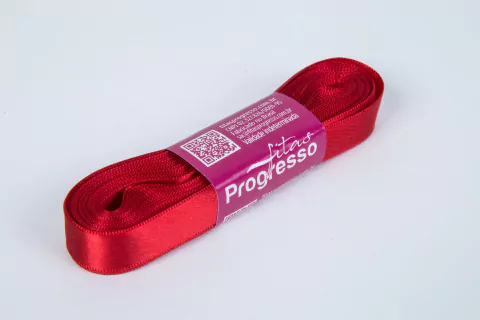 FITA CETIM SIMPLES CF003 15 mm COR 209 VERMELHO Peca 10 metros