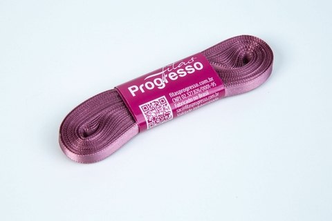 FITA CETIM SIMPLES CF001 7 mm COR 344 ROSE Peca 10 metros