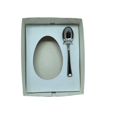 CAIXA PARA OVO DE PASCOA BRANCA 14X11X5 100/150 GR 10 UNI LOJA - Salvo Embalagens