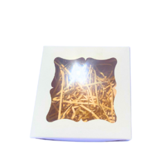 Caixa Para Presente Branca 11x11x4 Tampa E Fundo 60 Un - loja online