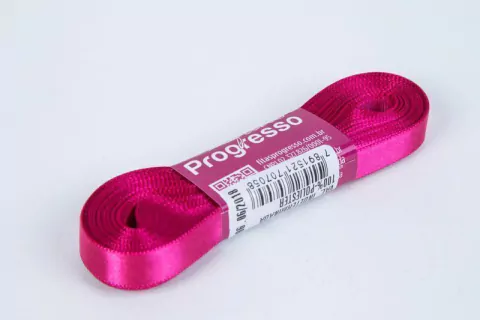 FITA CETIM SIMPLES CF002 10 mm COR 303 PINK Peca 10 metros