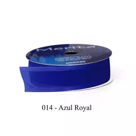 FOC-1055/23MM FITA ORGANZA MERITA 9,14M - -   - A014 - AZUL ROYAL
