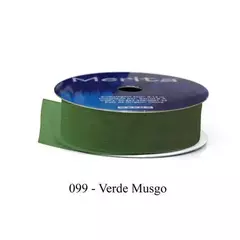 FO-1017/23MM FITA ORGANZA MERITA 9,14M - -   - A099 - VERDE MUSGO