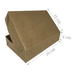 Caixa Kraft baú inteiriça 19x12x4 - 20 unidades - loja online
