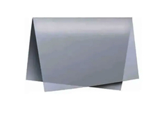 Papel Seda Cinza 75% 50x70 - 20 folhas