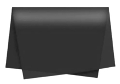 Papel Seda Preto 50x70 - 100 folhas