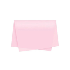 Papel seda Rosa Bebe 50x70 - 100 folhas