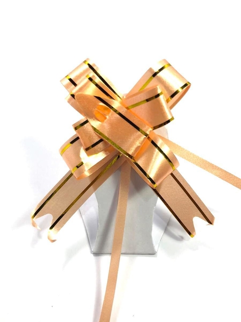 Laço Pronto Fácil Mágico Salmão 12mmx25cm - 10 un