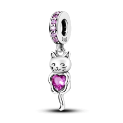 Gatito con corazon pink-2173