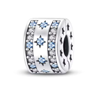 Broche de seguridad estrellas - 3452
