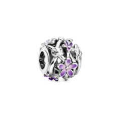 flores violetas y bichitos 1506 - comprar online