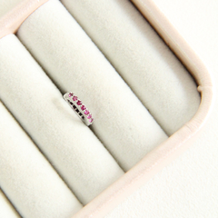 argollita pink and crystal-1880 - comprar online