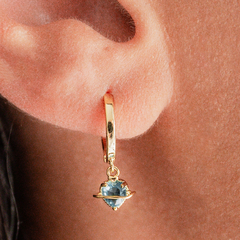 Aro CORAZON BLUE-2358