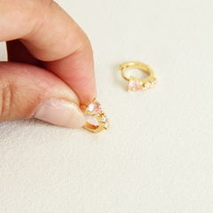 CORAZÓN GOLD ROSA - 2725 en internet