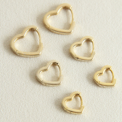 ARGOLLITAS CORAZON GOLD MEDIUM- 2650 - tienda online