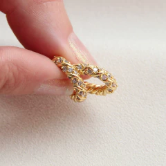 ARGOLLITAS TORZADAS CRISTAL - 2993 - comprar online