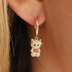 Argollita Kitty cuerpo entero - 2853