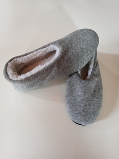 Pantufla FRIZA GRIS