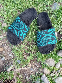 Pantufla paño tejido BAMBOO