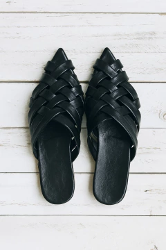 Chata FROLA NEGRA CRAQUELADA - comprar online