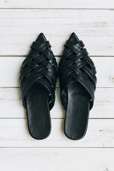 Chata FROLA NEGRA CRAQUELADA - comprar online