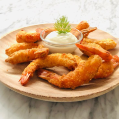 Langostinos con Panko