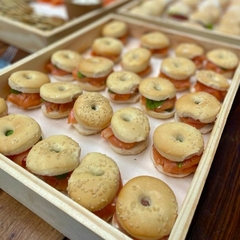 Bagels de Salmón