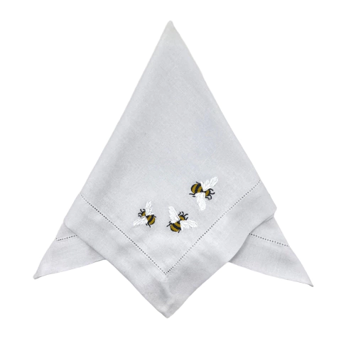 Guardanapo Colméias Linho Misto - 6 Unidades