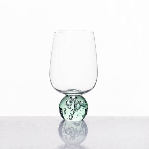 Taças De Vidro Esfera Verde - 4 Unidades - comprar online