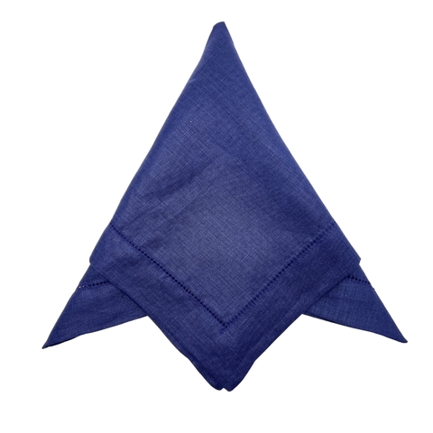 Guardanapo Linho Puro Azul Marinho - 2 Unidades