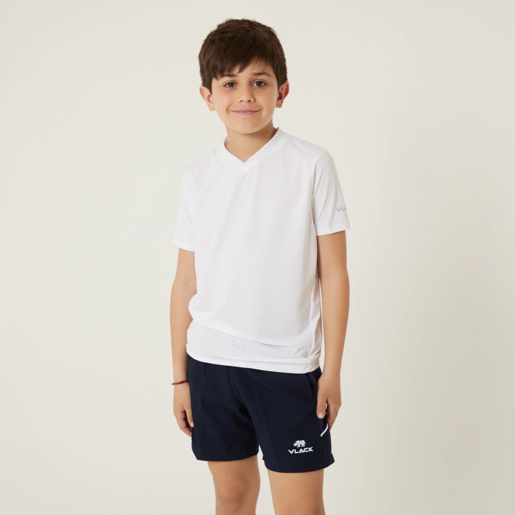 REMERA VLACK BASSEL BLANCO JUNIOR