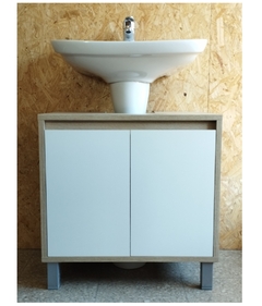 VANITORY - ROBLE Y BLANCO - comprar online