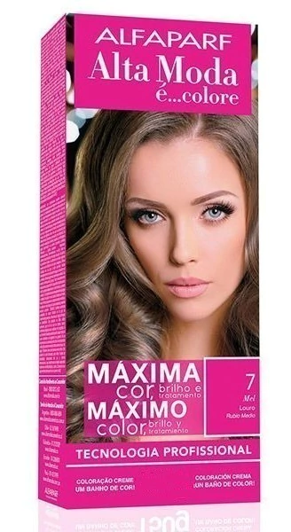 Tintura En Kit Alta Moda 7 Rubio Medio 60ml