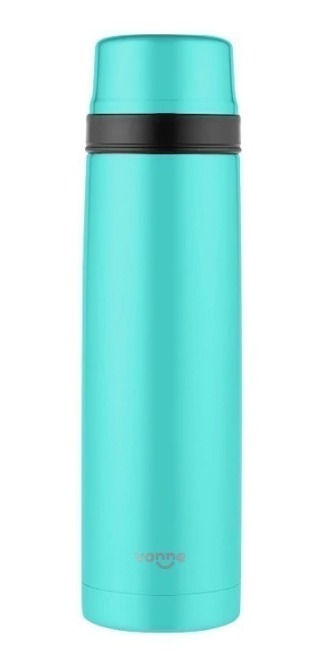 Termo Turquesa 1l Acero Inoxidable Doble Pared Vonne