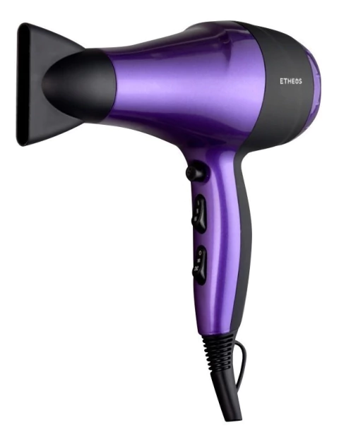 Secador De Cabello 2000w 3 Temperaturas 1.8mts Cable