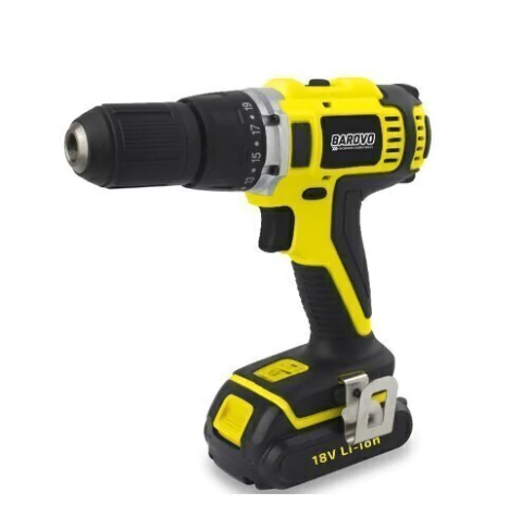 Taladro Percutor Y Atornillador 13mm Ion Litio Barovo