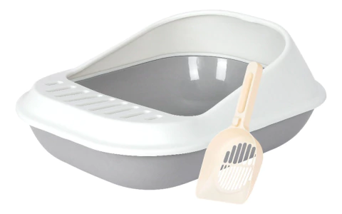 Bandeja Sanitaria Gris Para Gato