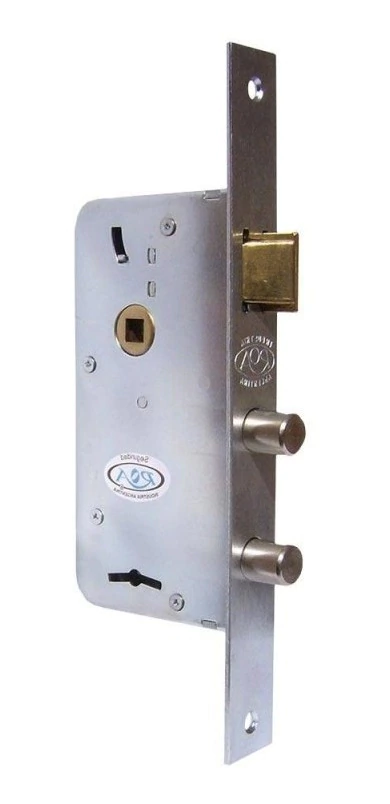Cerradura Seguridad Zincado Ideal Puertas Exteriores Art908